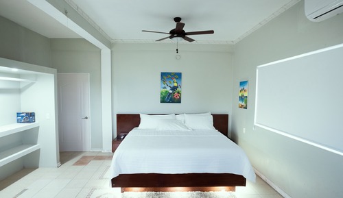 Dreibettzimmer, Meerblick