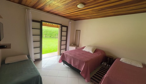 Vierbettzimmer, Gartenblick