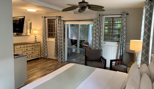 Premium-Studiosuite, 1 King-Bett, Gartenblick, Erdgeschoss