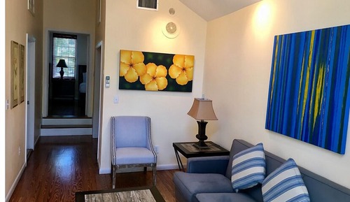 Superior-Suite, 2 Queen-Betten, Poolblick, zum Garten hin