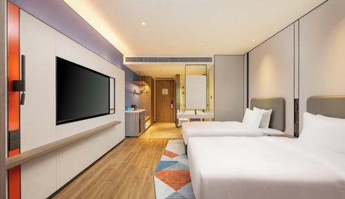 Standardzimmer, 2 Doppelbetten (Extra Floor Space)
