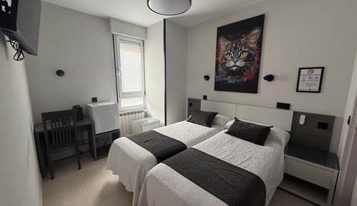 Zweibettzimmer, 2 Einzelbetten