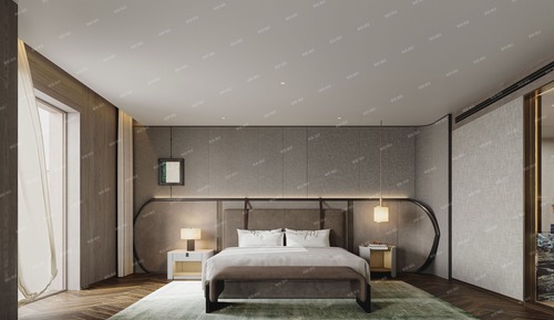 Presidential-Suite, 1 King-Bett und Schlafsofa, Nichtraucher (Hot Spring Pool)