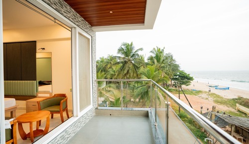 Superior-Doppelzimmer, Balkon, Meerblick