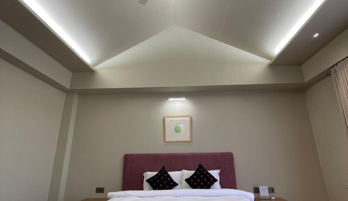 Premium-Doppelzimmer, Balkon, Poolblick