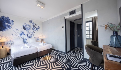 Classic-Doppel- oder -Zweibettzimmer, Hafenblick