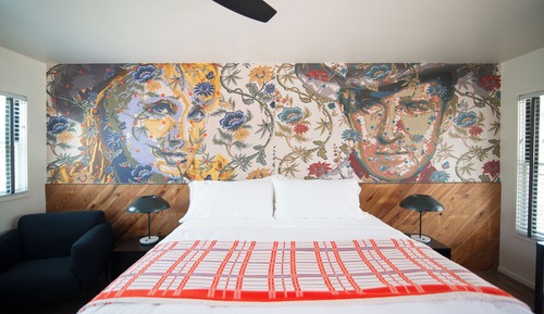 Comfort-Doppelzimmer, Blick auf den Innenhof
