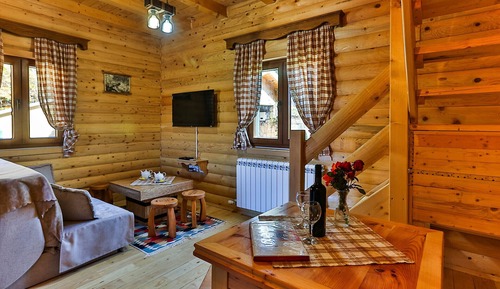 Familienapartment, Gartenblick