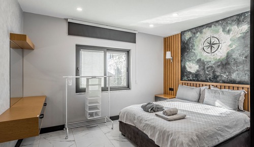 Superior-Maisonette, Balkon, Gartenblick
