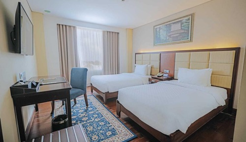 Deluxe-Zweibettzimmer, Raucher (Twin Beds)