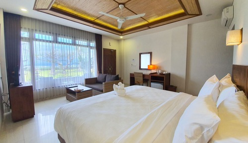 Garden Deluxe Double or Twin Room, Sea View
