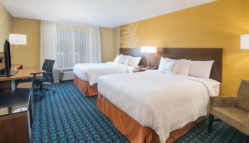 Zimmer, 2 Queen-Betten, Nichtraucher (Mobility/Hearing Accessible, Tub)