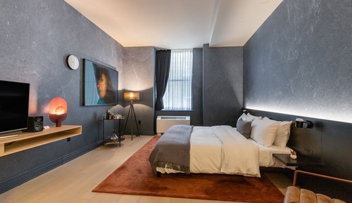 Deluxe-Studio, 1 King-Bett und Schlafsofa