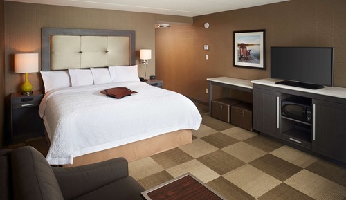 Zimmer, 1 King-Bett und Schlafsofa, Nichtraucher