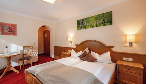 Doppelzimmer Grinberg mit Balkon