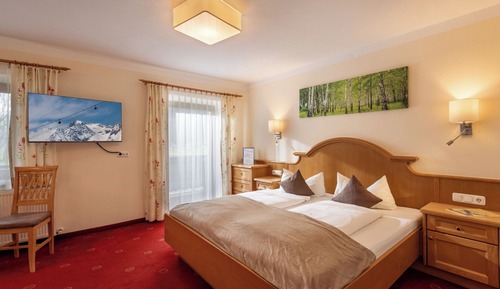 Doppelzimmer Rastkogel mit Balkon