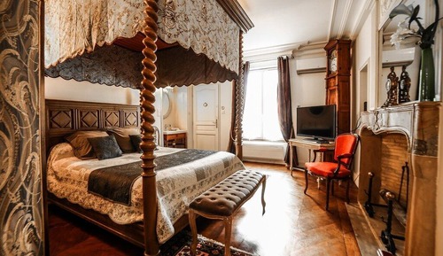 Luxury-Apartment, 1 Schlafzimmer, Blick auf den Innenhof