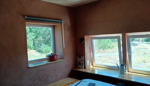 Romantische Studiosuite, 1 Queen-Bett, eigenes Bad, Gartenblick