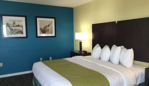 Premium-Zimmer, 1 King-Bett, Buchtblick