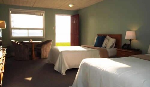 Standardzimmer, 2 Doppelbetten, Strandblick