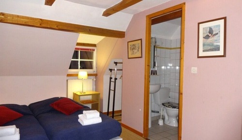 Classic-Dreibettzimmer, mit Bad, Bergblick