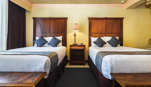 Standardzimmer, 2 Doppelbetten