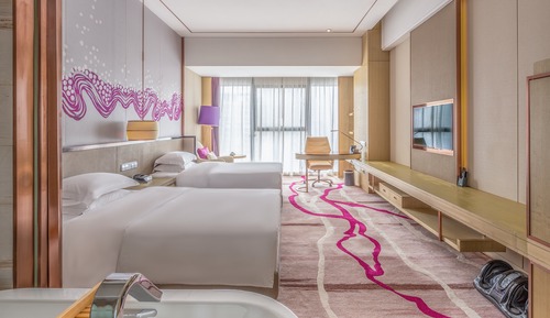 Premium-Zimmer, 2 Doppelbetten