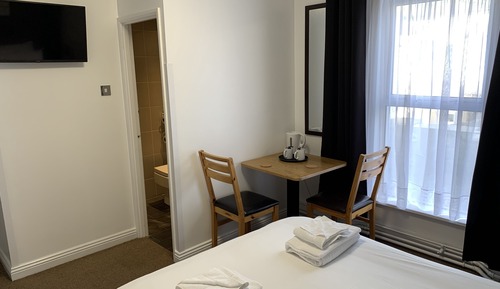 Doppelzimmer, 1 Doppelbett, Nichtraucher, mit Bad