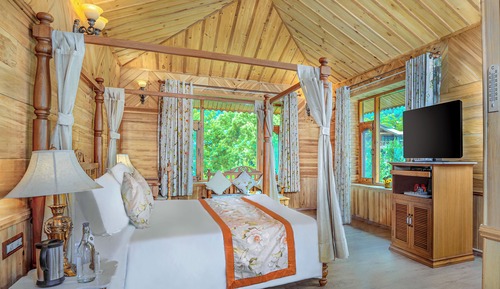 Deluxe-Zimmer, 1 Queen-Bett (Rohtang View Double)