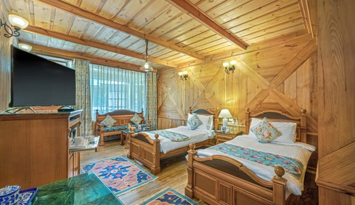 Deluxe-Zimmer, 2 Einzelbetten (Garden View with Balcony Twin)