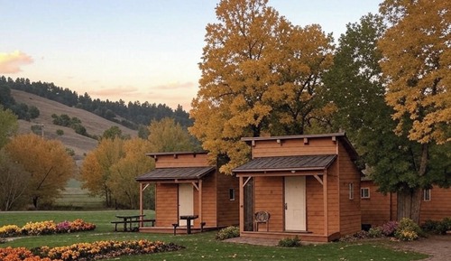 Ferienhütte, 1 Schlafzimmer