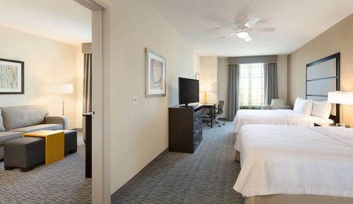 Suite, 2 Queen-Betten, barrierefrei, Badewanne