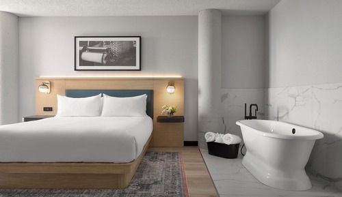 Executive-Zimmer, 1 King-Bett, Buchtblick
