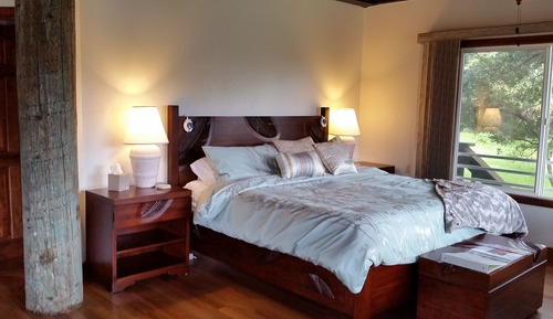Luxury-Studiosuite, 1 Schlafzimmer, Whirlpool, Gartenblick (Ohia Ranch Retreat)