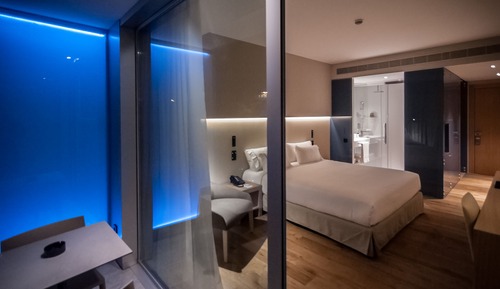 Standardzimmer, Balkon, Bergblick