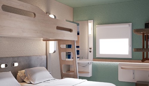 Zimmer, 2 Schlafzimmer, Verbindungszimmer