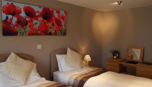 Superior-Zweibettzimmer, mit Bad (King size bed)