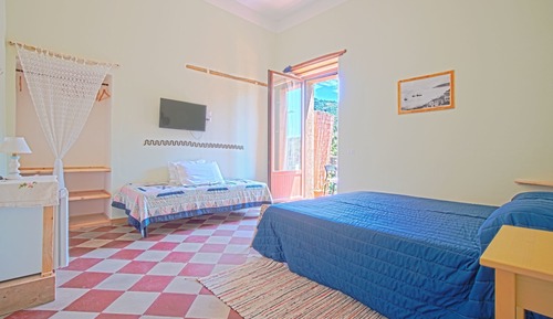 Superior-Dreibettzimmer, Gartenblick