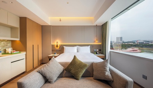 Zimmer, 1 King-Bett, Seeblick
