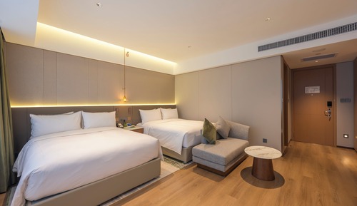 Zimmer, 2 Queen-Betten