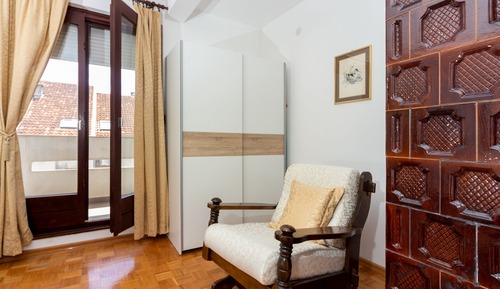 Comfort-Apartment, Balkon, Poolblick (1 Double Bed)