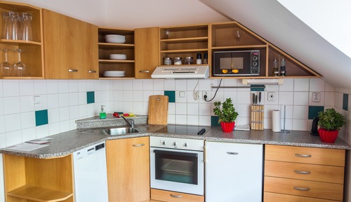 City-Studiosuite, Sauna, Stadtblick