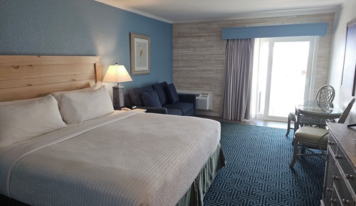 Standard-Einzelzimmer, 1 King-Bett und Schlafsofa, Meerblick