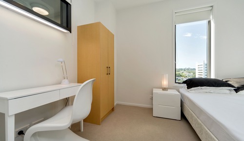 Standard-Apartment, 2 Schlafzimmer, Kochnische, Stadtblick