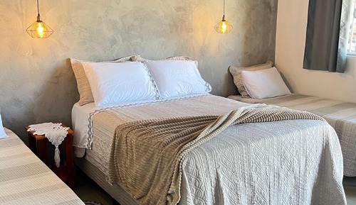 Familienzimmer, eigenes Bad, Poolblick