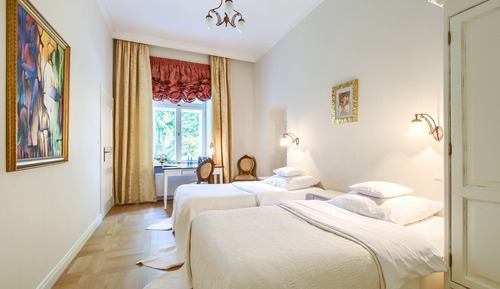 Classic-Doppel- oder -Zweibettzimmer, Gartenblick