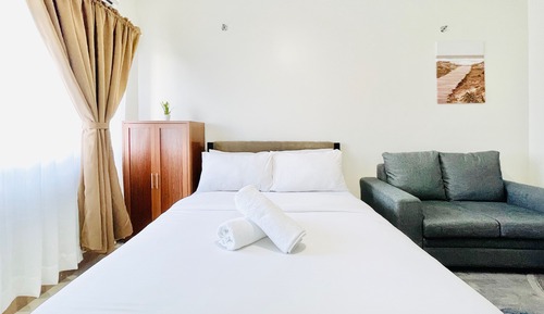 Familienstudio, 1 Queen-Bett und Schlafsofa, Balkon, Poolseite