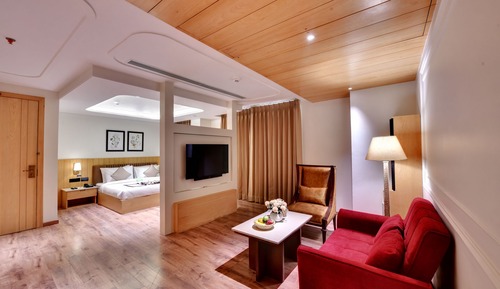 Familien-Studiosuite, Stadtblick