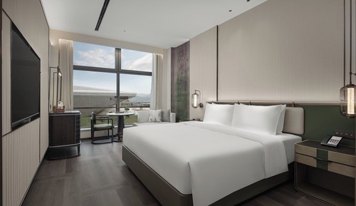 Standardzimmer, 1 King-Bett, Bergblick