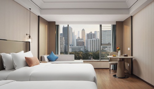 Executive-Zweibettzimmer, Stadtblick